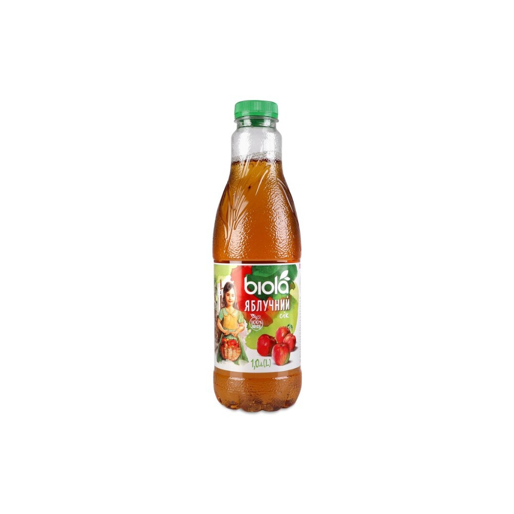 Сік Біола яблучний, 1л (4820010891476)