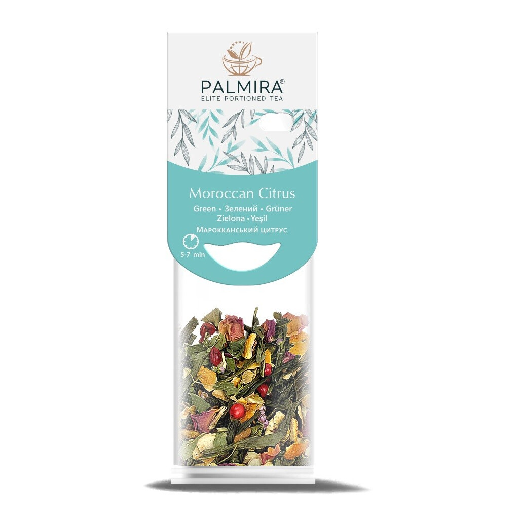 Чай зеленый Palmira Moroccan citrus, 10шт*2.4г