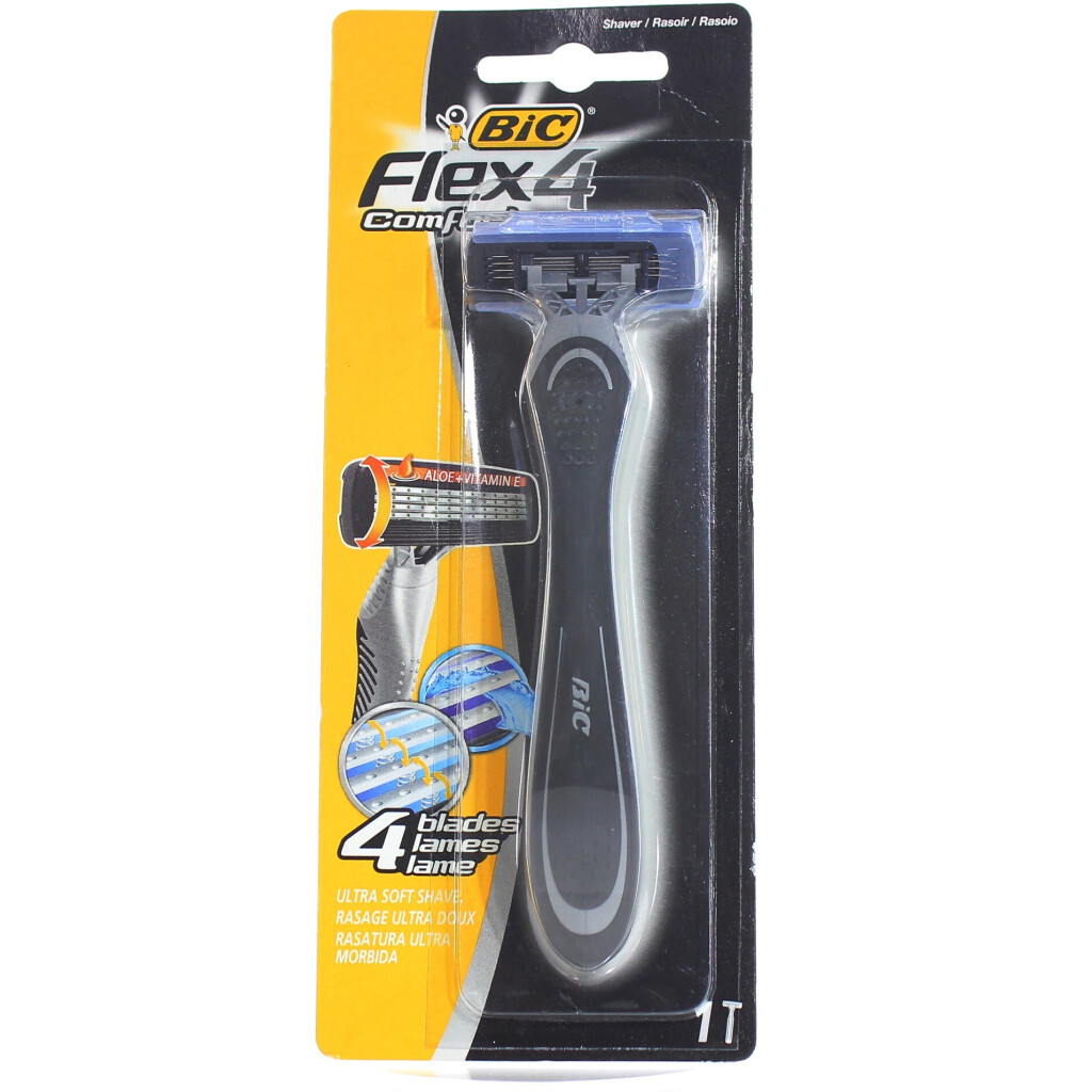 Бритва без сменных картриджей BIC Flex 4 Comfort (3086123394780)