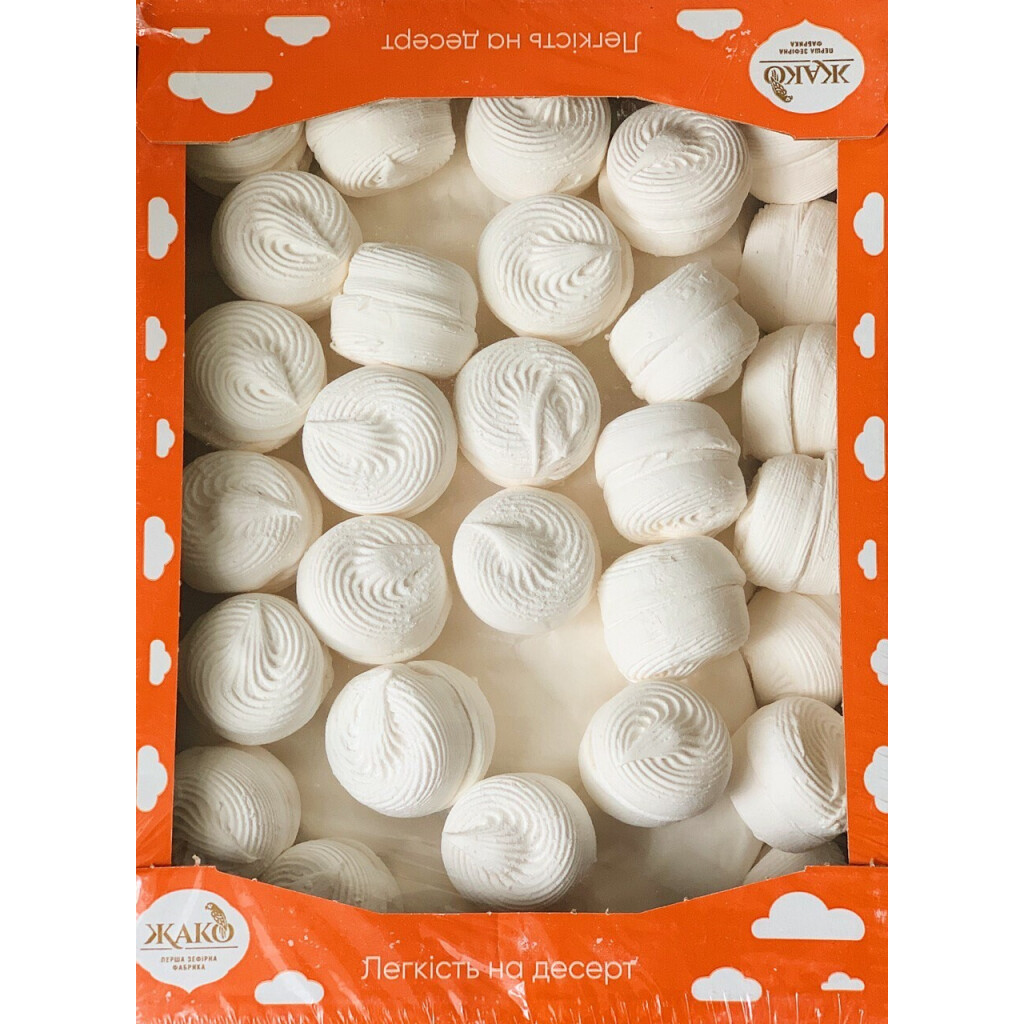 Зефир Жако с фруктовой желейной начинкой, 3,2кг/ящ