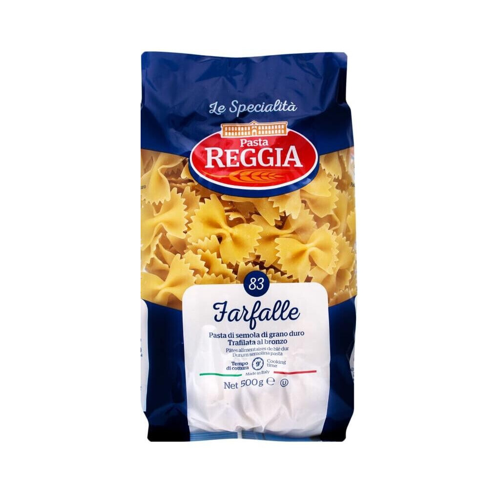 Изделия макаронные Pasta Reggia Фарфалле, 500г (8008857400839)