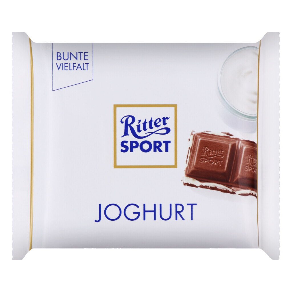 Шоколад Ritter Sport йогурт, 100г (4000417027009)