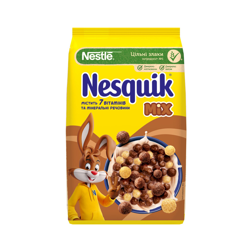 Сніданок сухий Nesquik Mix, 200г (5900020042965)