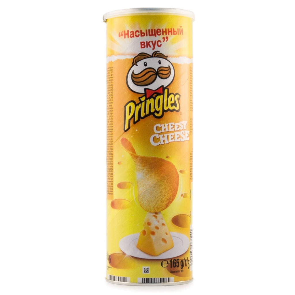 Чипсы Pringles с сыром, 165г (5053990106981)