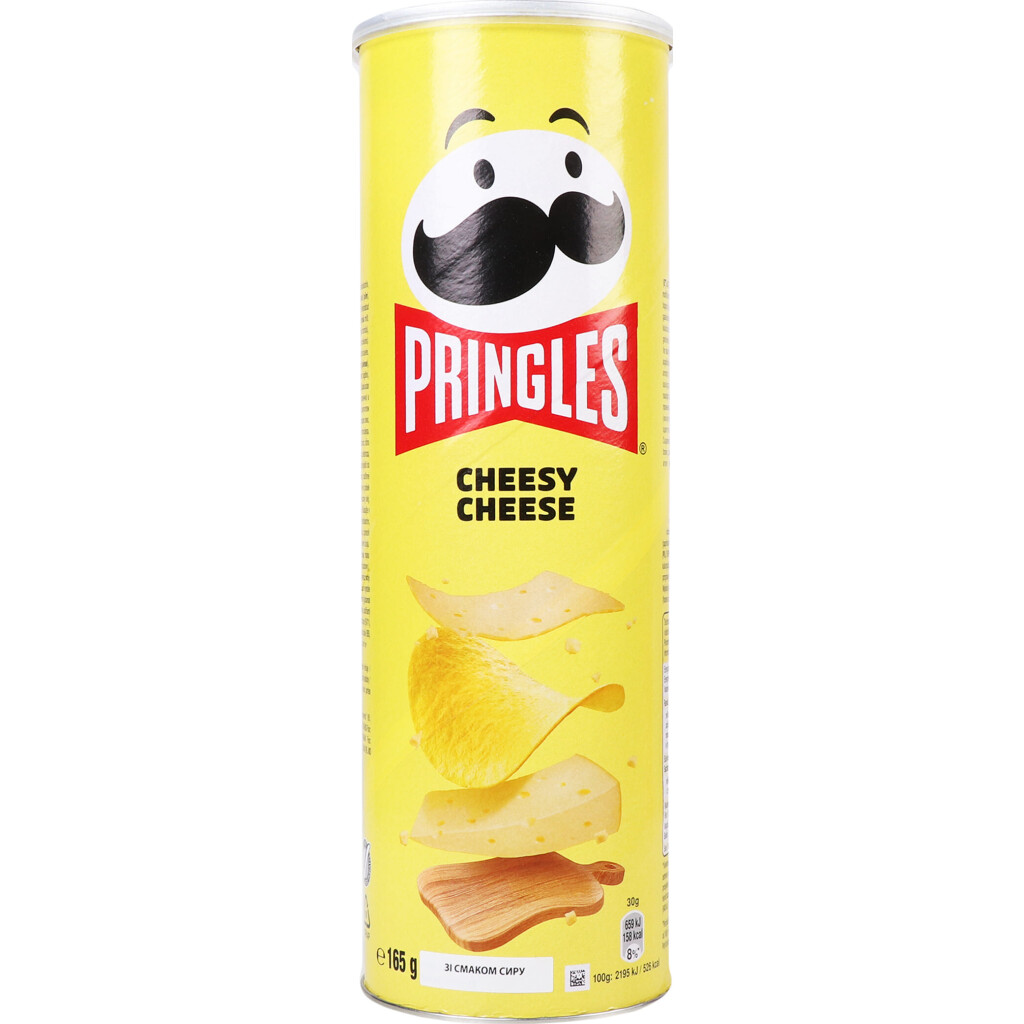Чипсы Pringles с сыром, 165г (5053990106981)