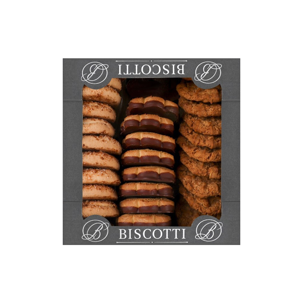 Печенье Biscotti Дольче Город Микс сдобное песочное, 0,45кг (4820180814138)