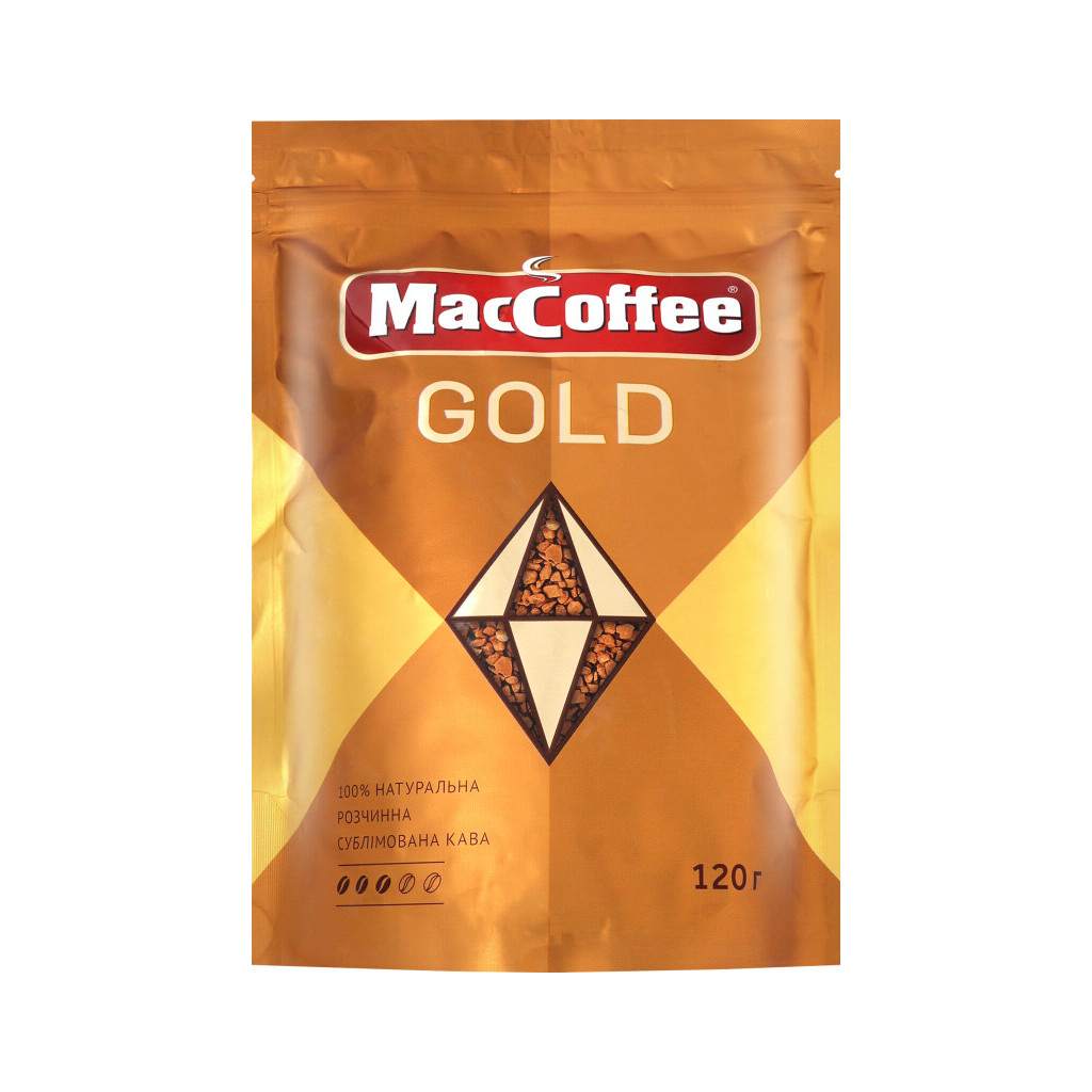 Кава розчинна MacCoffee Gold, 120г (8887290146128)