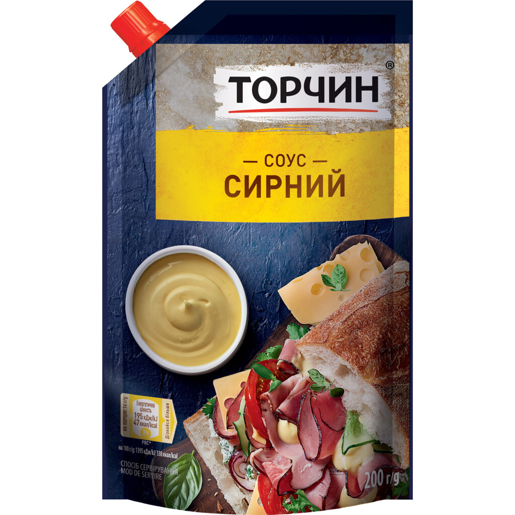 Соус Торчин сырный, 200г (7613036880169)