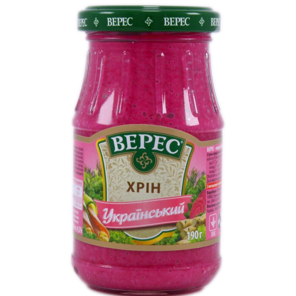 Хрен Верес Украинский, 190г (4820008098559)