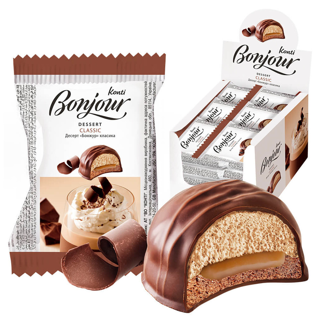 Десерт Konti Bonjour классика, 29г (4823012250913)
