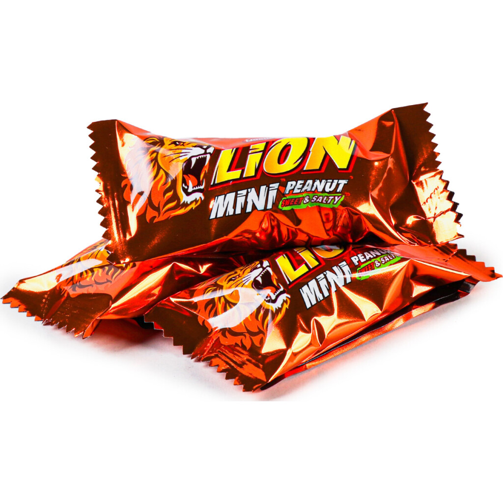 Конфеты Nestle Lion с арахисом, кг