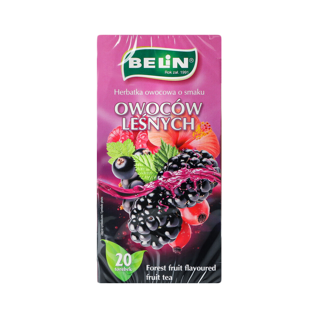 Чай фруктовий Belin Лісові ягоди, 20*2г (5900675000433)