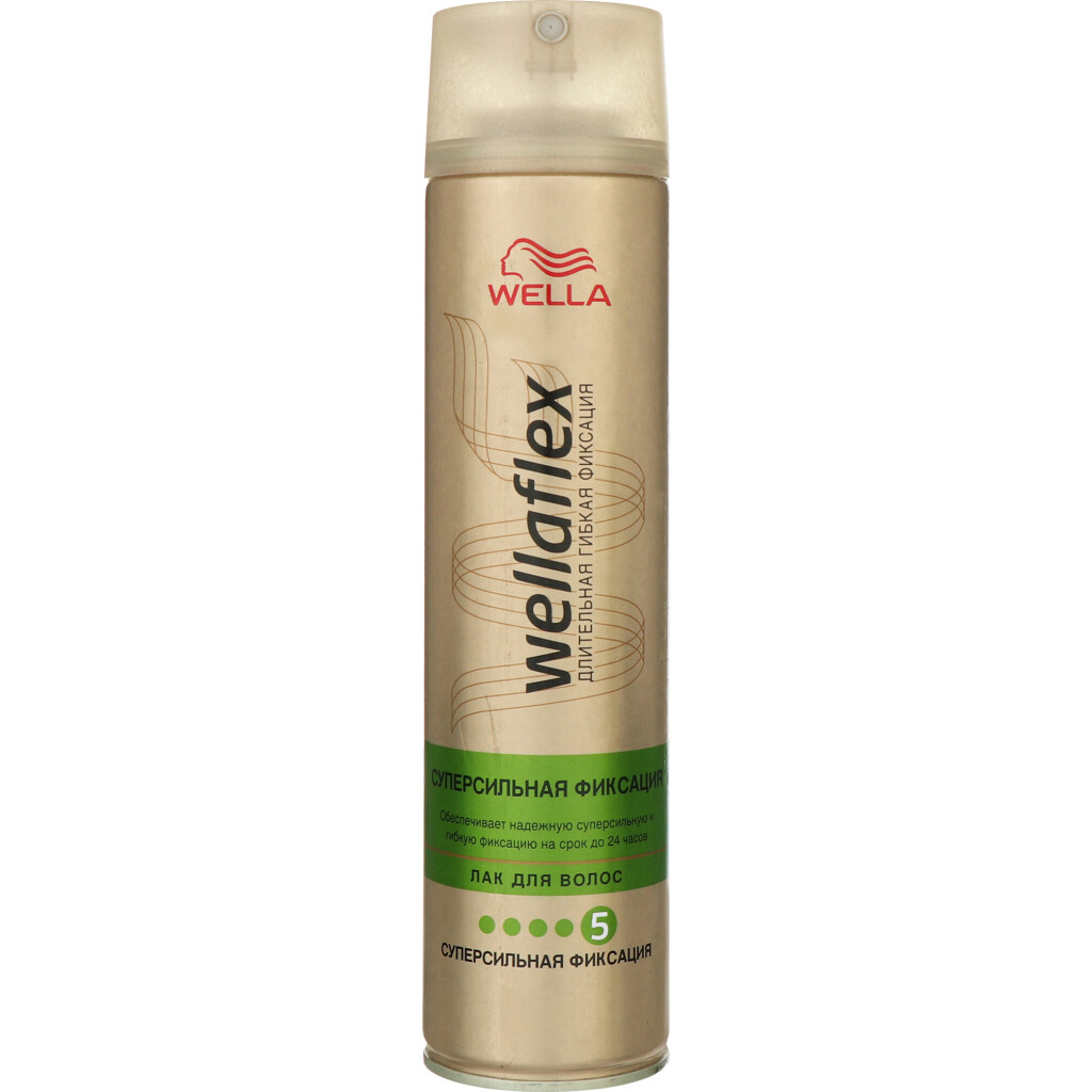 Лак для волос Wellaflex супер-сильная фиксация, 250мл (4056800114047)