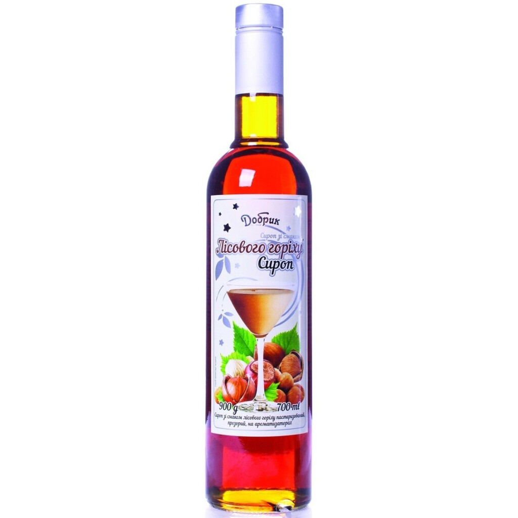 Сироп Добрик Лесной орех, 900г (4820159136995)