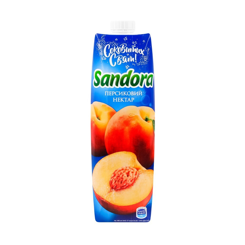 Нектар Sandora персик, 0,95л (4823063112956)