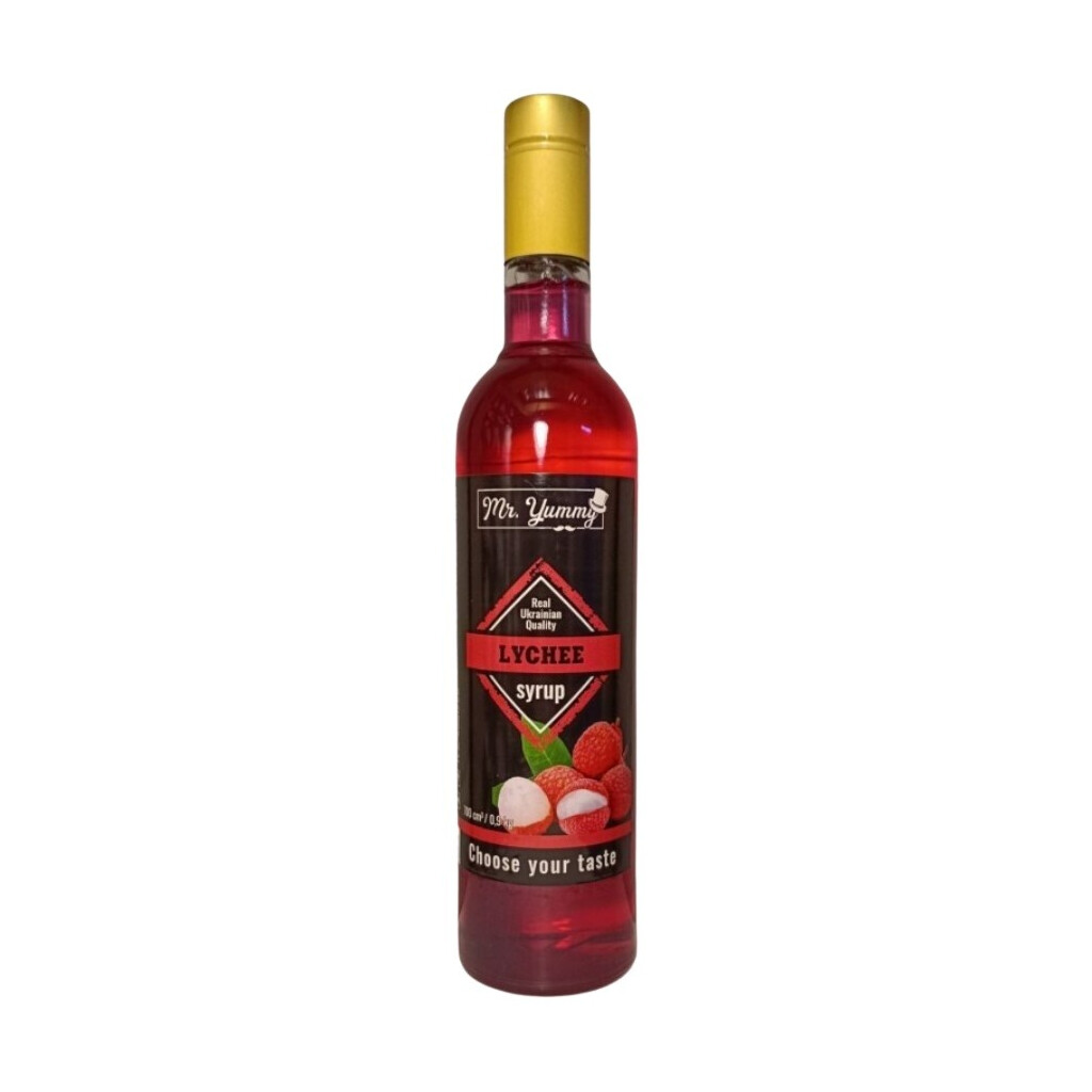 Сироп Mr. Yummy Личи, 700мл