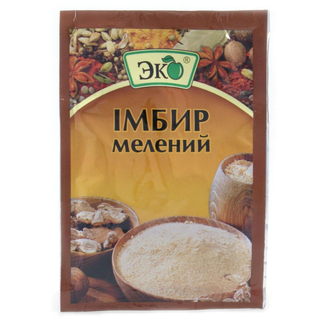 Імбир Еко молотий, 20г (4820001172966)