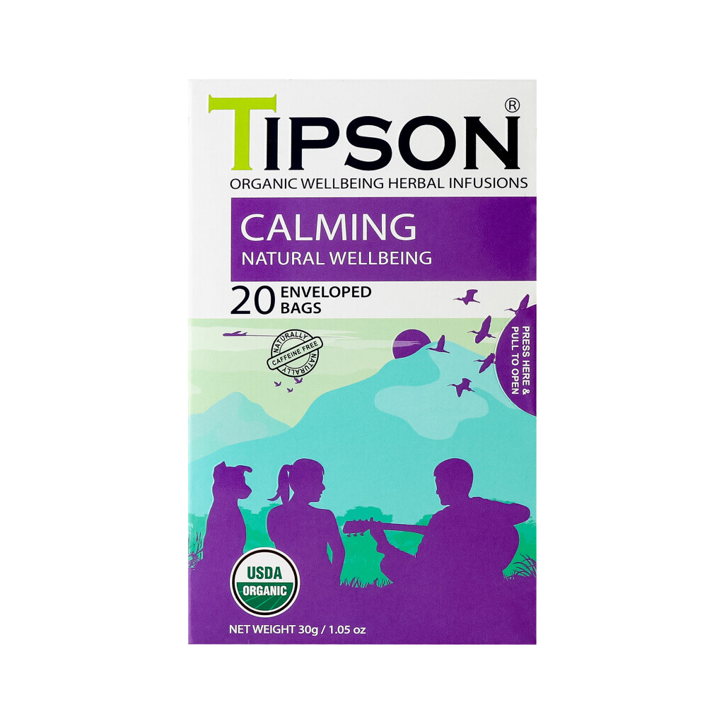 Суміш трав'яна Tipson Calming, 20*1,5г/уп (4792252940963)