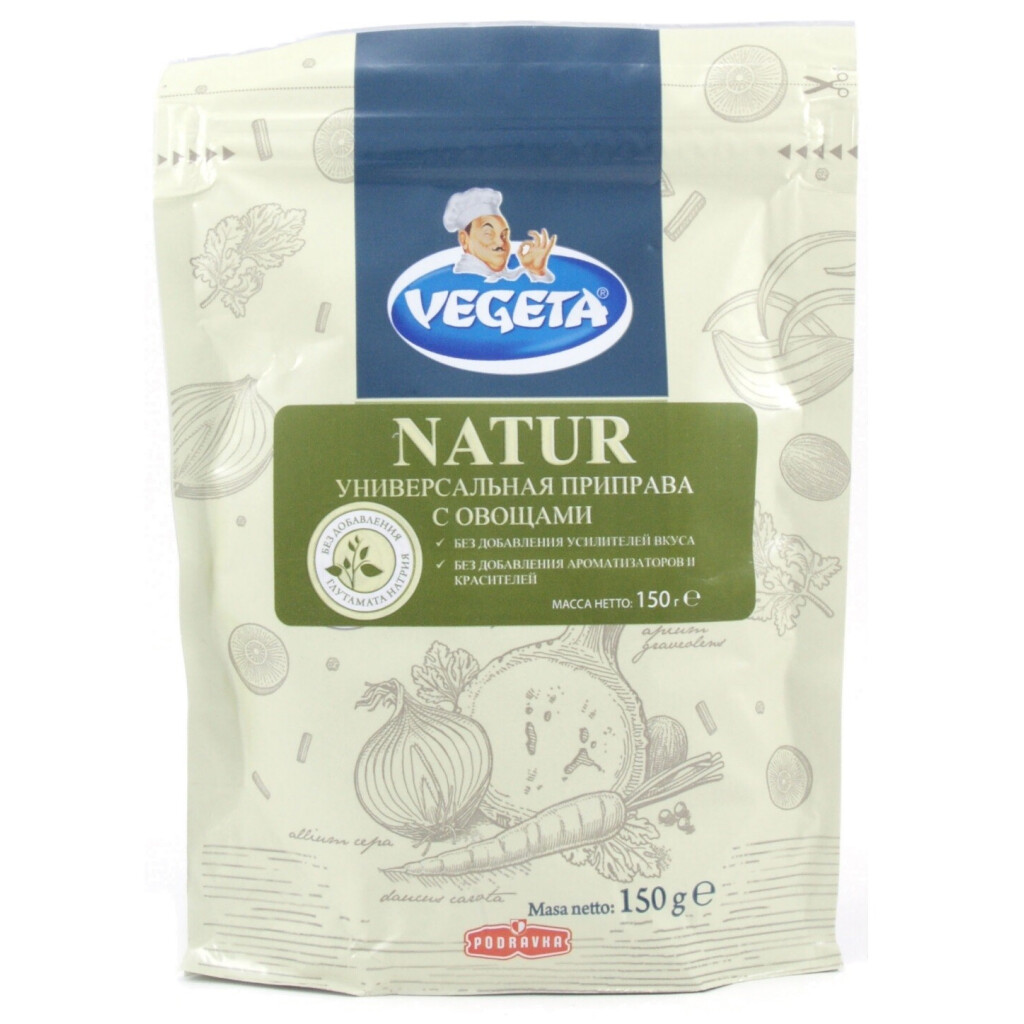Приправа универсальная Vegeta Natur c овощами, 150г (3850104248832)