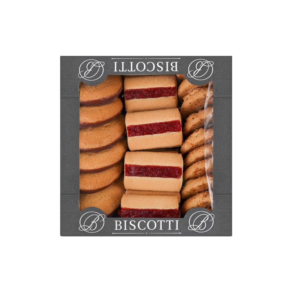 Печенье Biscotti Фраголино Микс сдобное, 0,55кг (4820180814152)