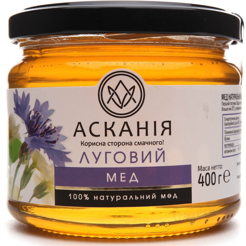 Мед Асканія Луговий, 400г (4820071642529)