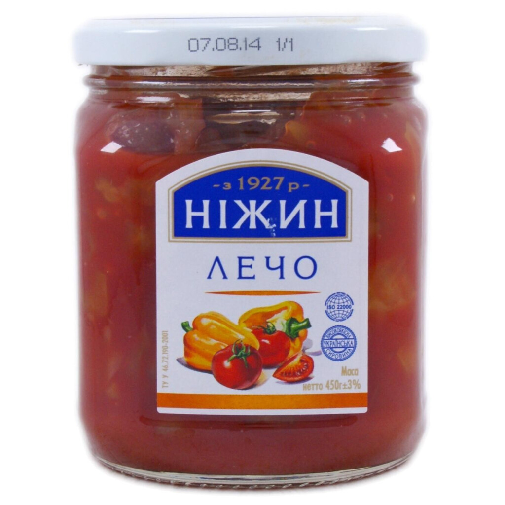 Лечо Ніжин, 450г (4823006801435)