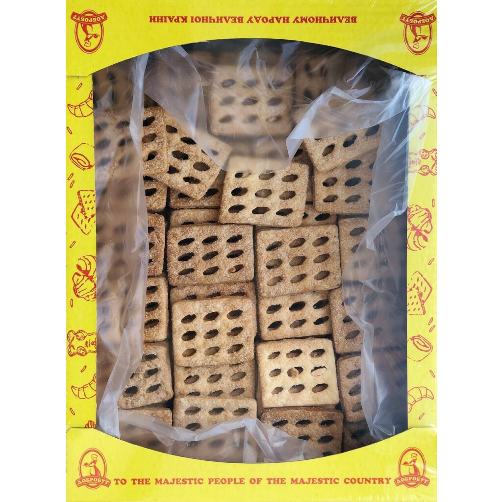 Печенье Добробут Фричи слоеное, 1,7кг/ящ
