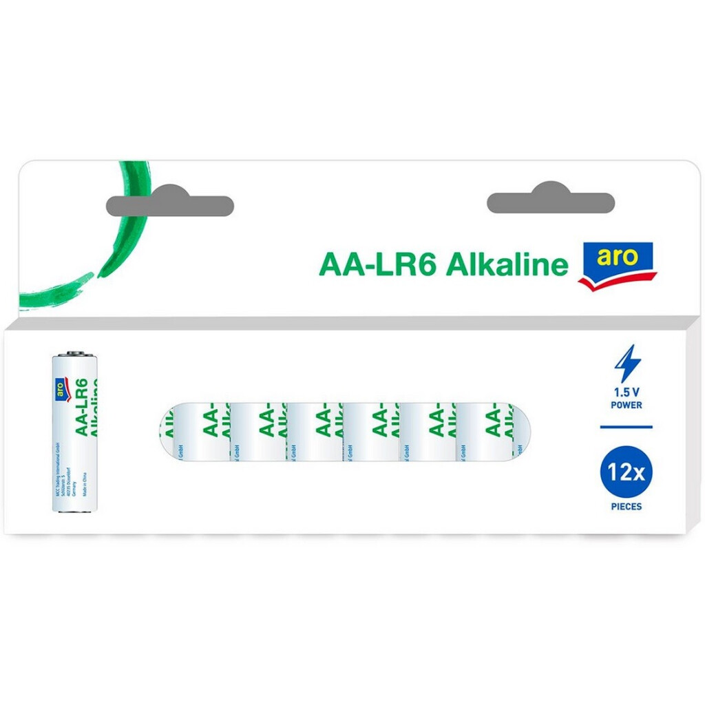 Набор батареек Aro AA-LR6,, 12шт/уп