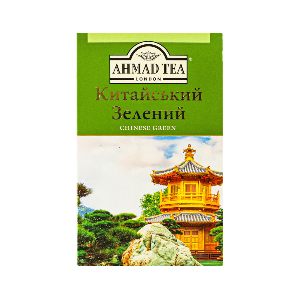 Чай зелений Ahmad tea Китайський листовий, 100г (54881015707)