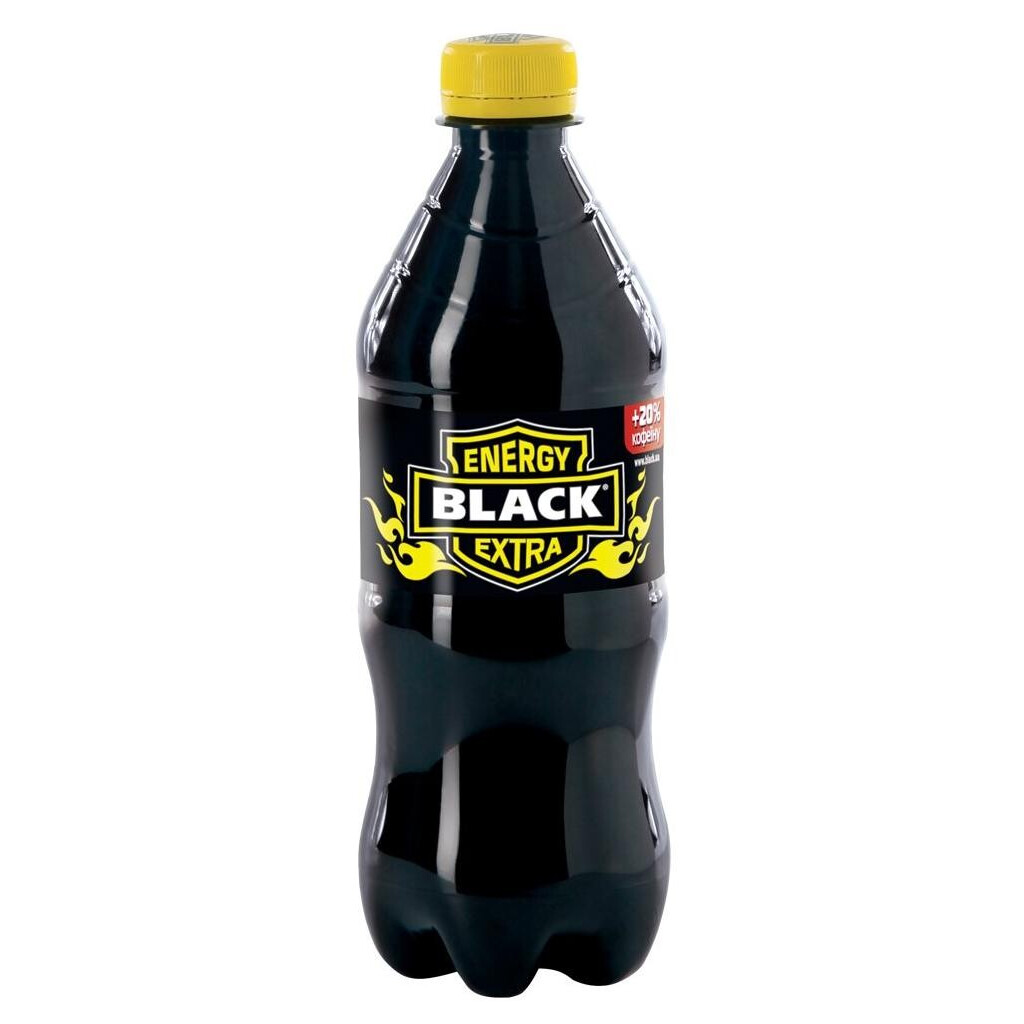 Напиток энергетический Black Extra б/а, 0,5л (4820203710973)