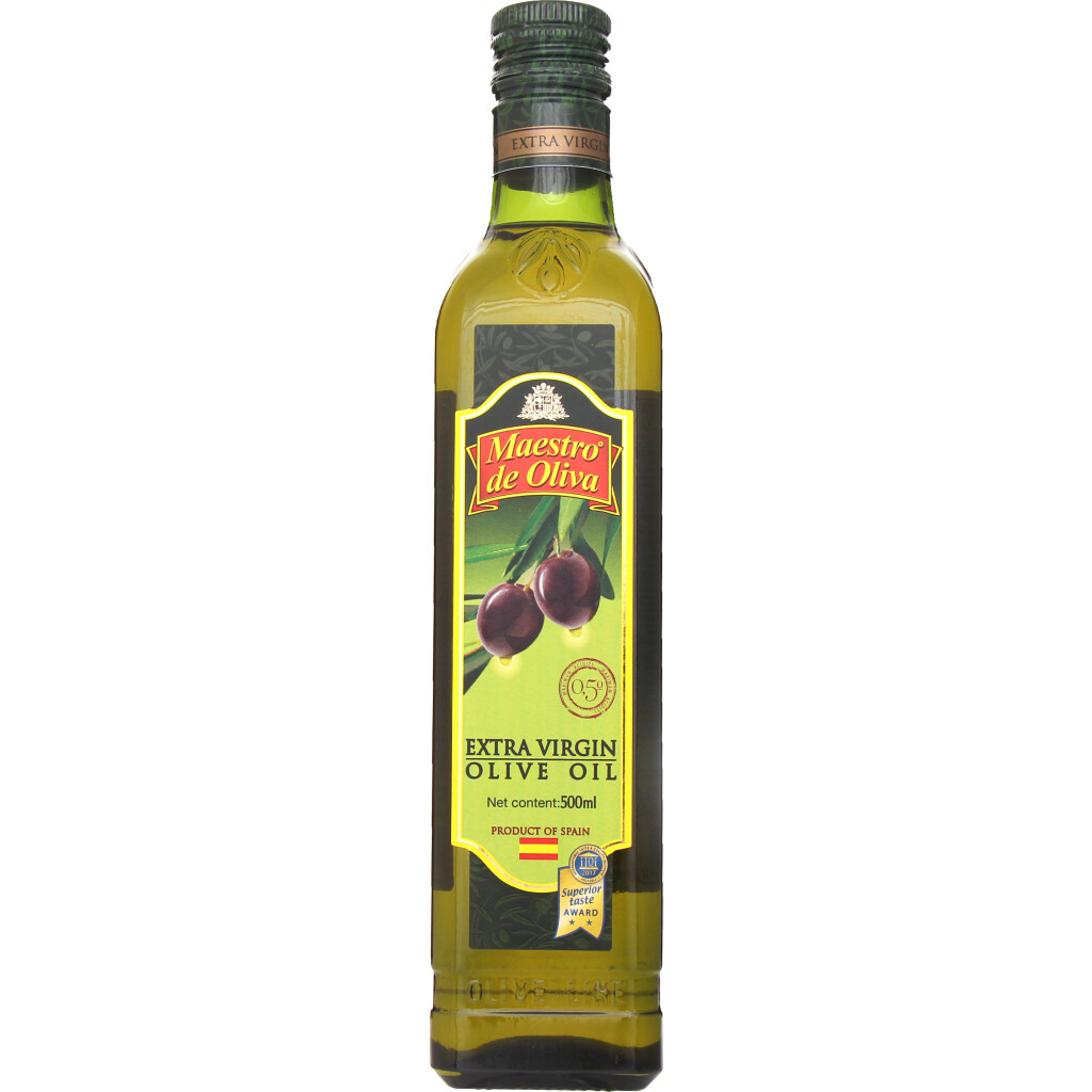 Масло оливковое Maestro de Oliva Extra Virgen, 500мл (8436024291216)