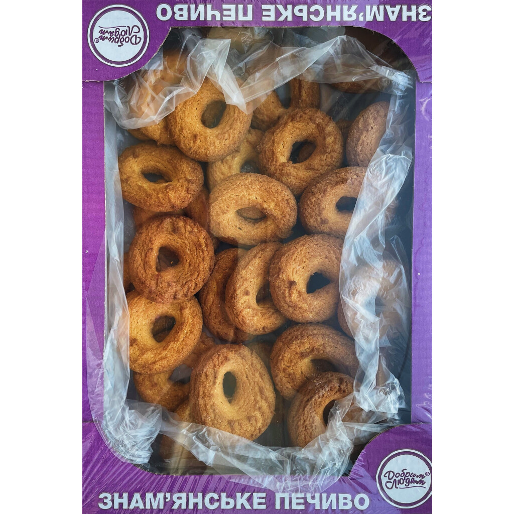 Печенье Добрым Людям Кокосовое Кольцо, 2,5кг/ящ