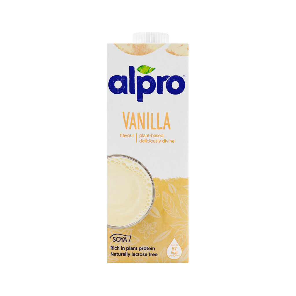 Напій соєвий Alpro Soja ваніль 1,5% т/б, 1л (5411188081852)