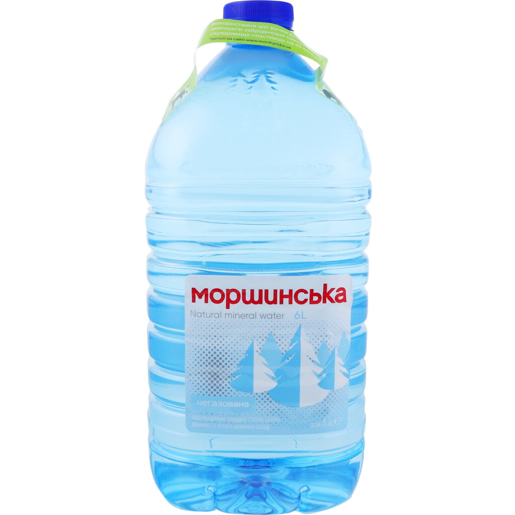 Вода мінеральна Моршинська негазована, 6л (4820017000277)