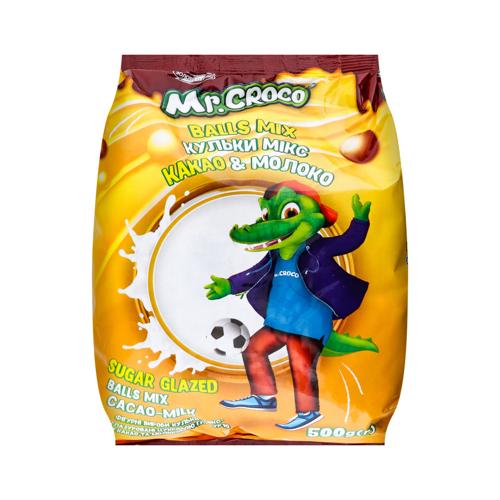 Кульки Mr.Croco мікс, 500г (4820235880873)