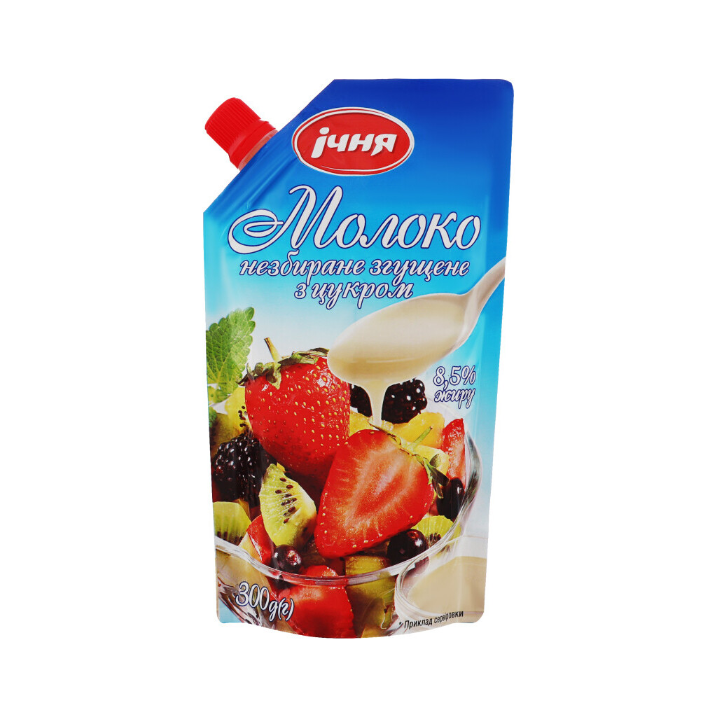 Молоко сгущенное Ічня цельное с сахаром 8,5%, д/п 300г (4820103341895)