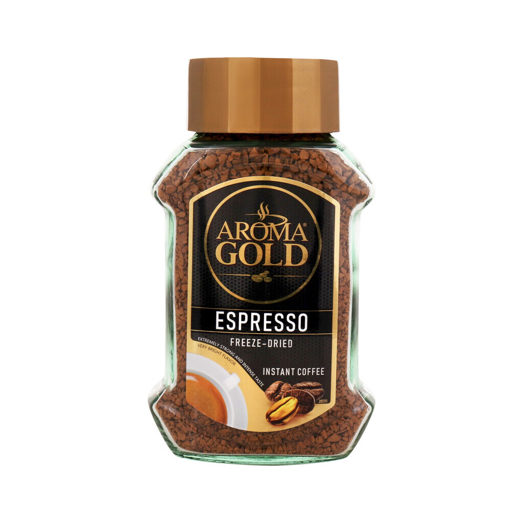 Кава розчинна Aroma Gold, 100г (4771632313771)