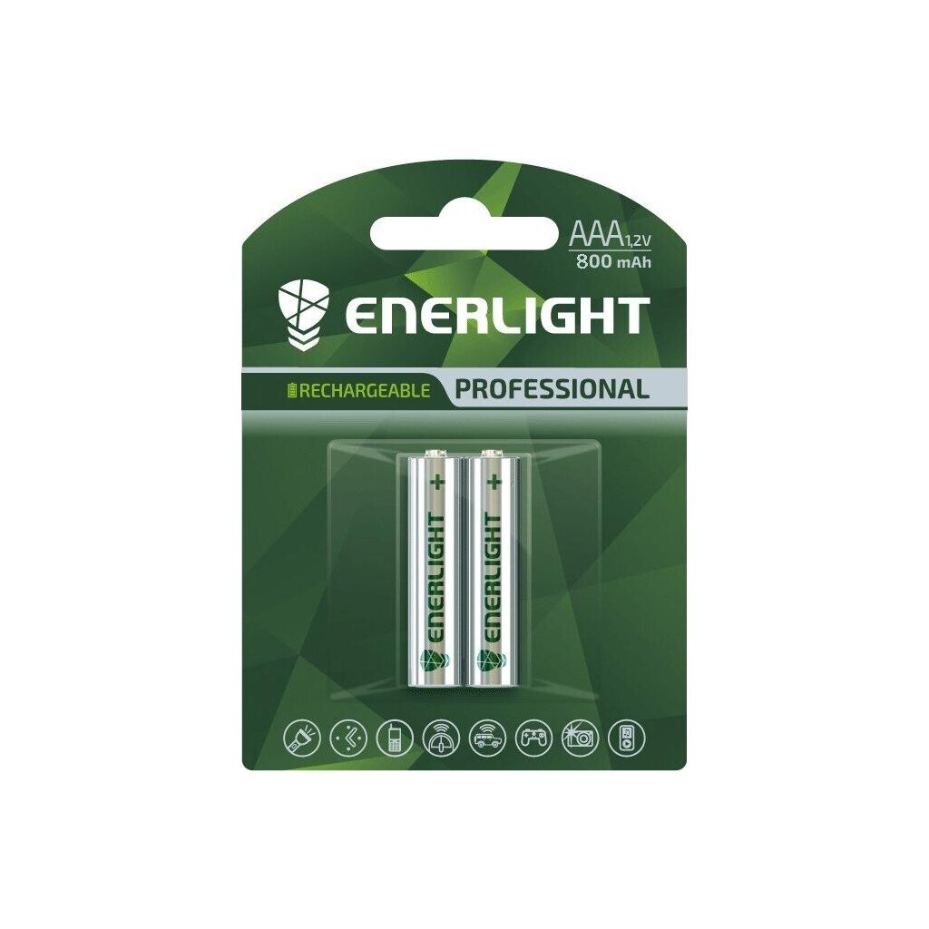 Аккумулятор Enerlight Professional AAA 800mAh, 2шт (4823093502352)