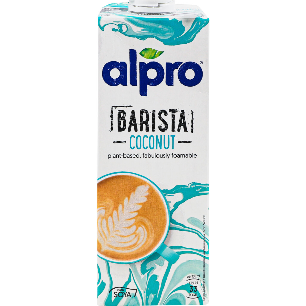Напій кокосовий Alpro Barista, 1л (5411188119753)