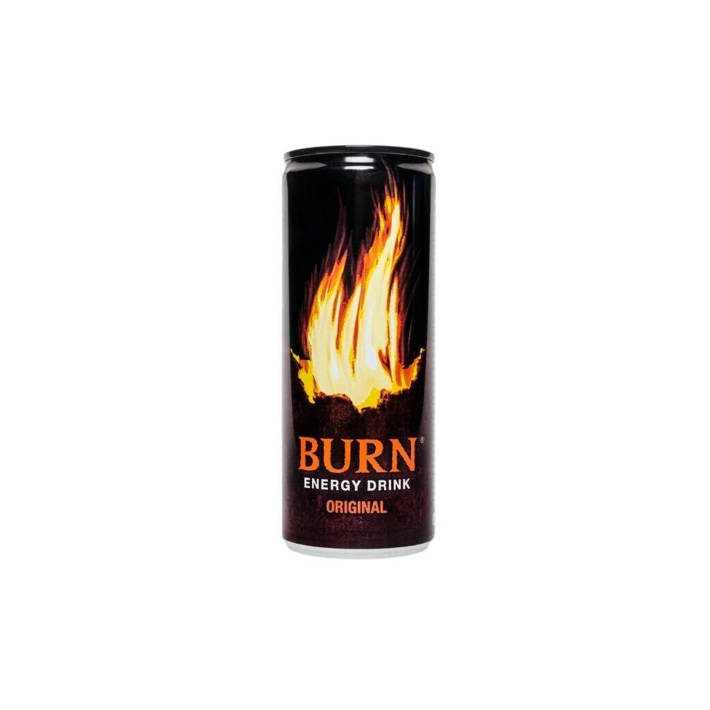 Напиток энергетический Burn Original б/алк ж/б, 250мл (5060466511019)