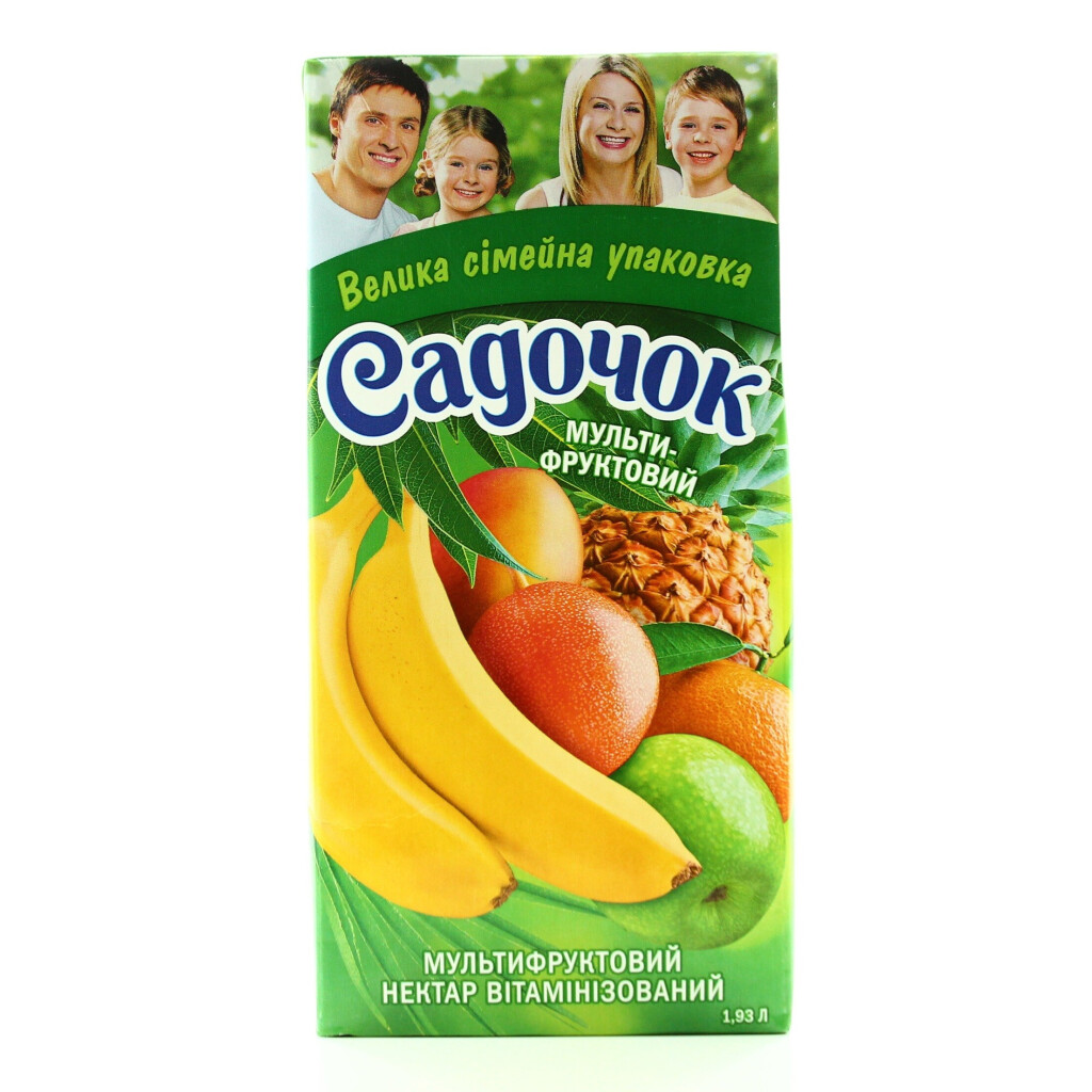 Нектар Садочок мультифрукт, 1,93л (4823063107532)