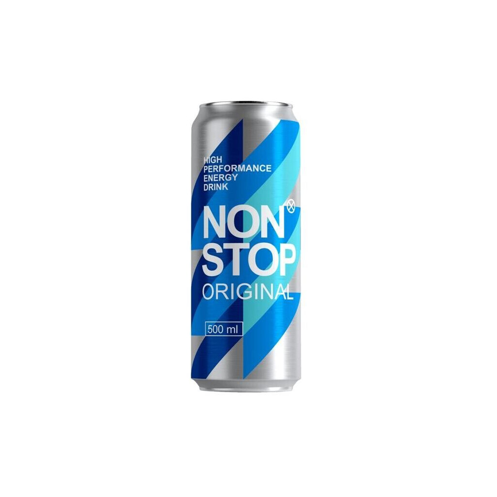 Напиток энергетический Non Stop сильногазиров. ж/б, 0,5л (4820097890324)
