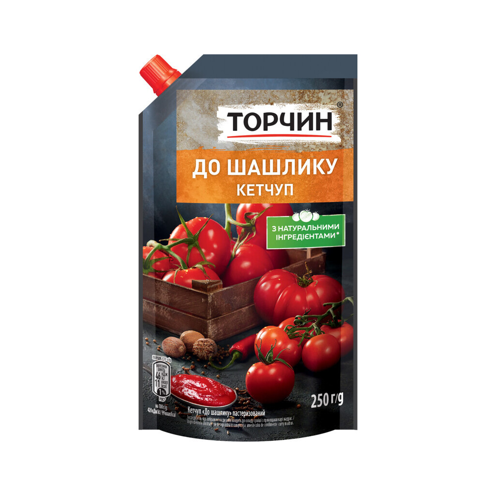 Кетчуп Торчин к шашлыку, 250г (4820001316100)