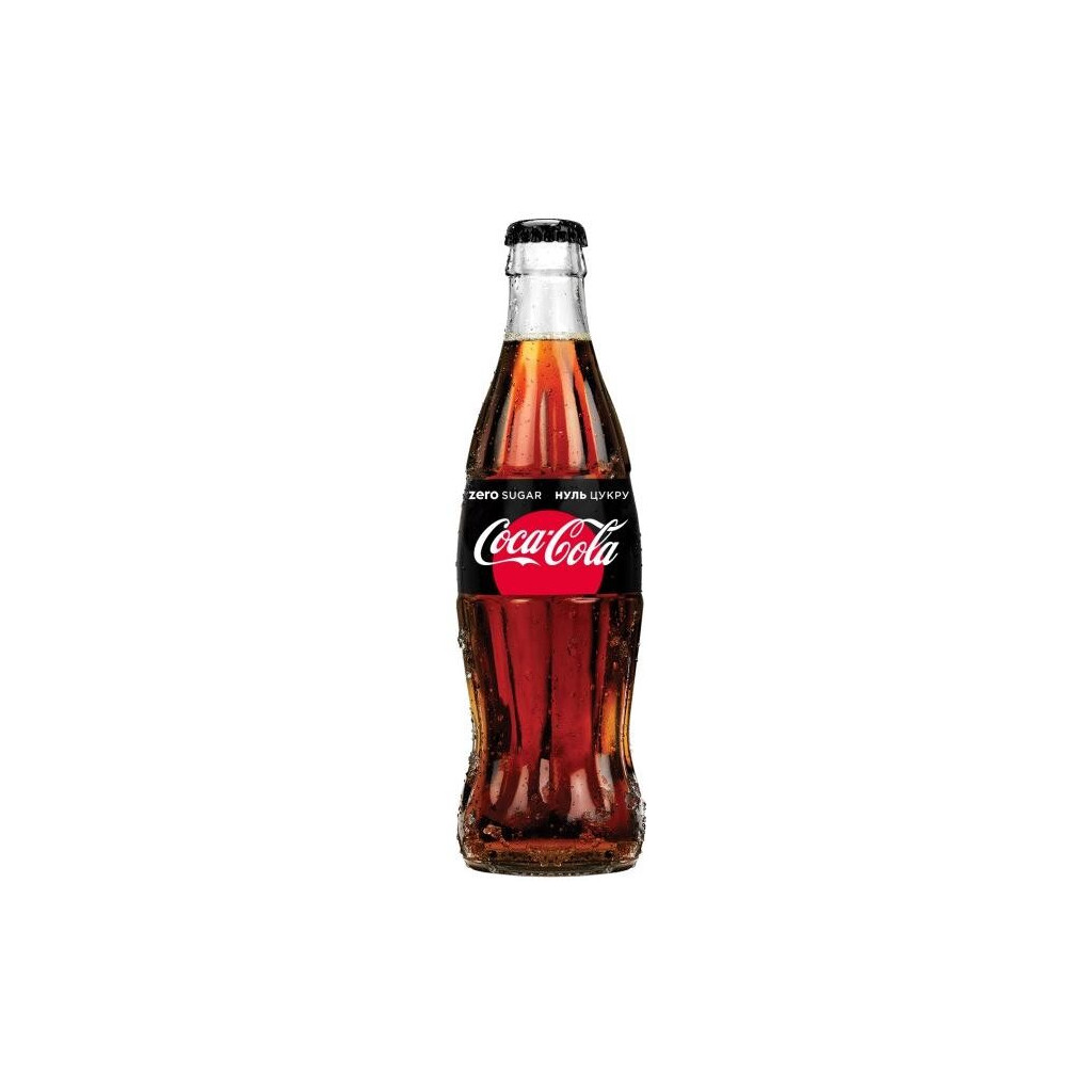 Напиток Coca-Cola Zero стекло, 0,25л (90338120)