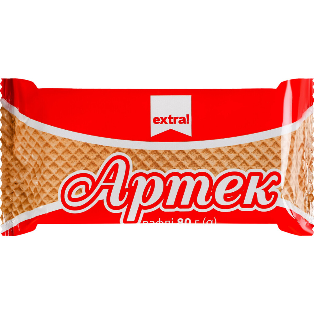 Вафли Extra! Артек, 80г (4824034043736)