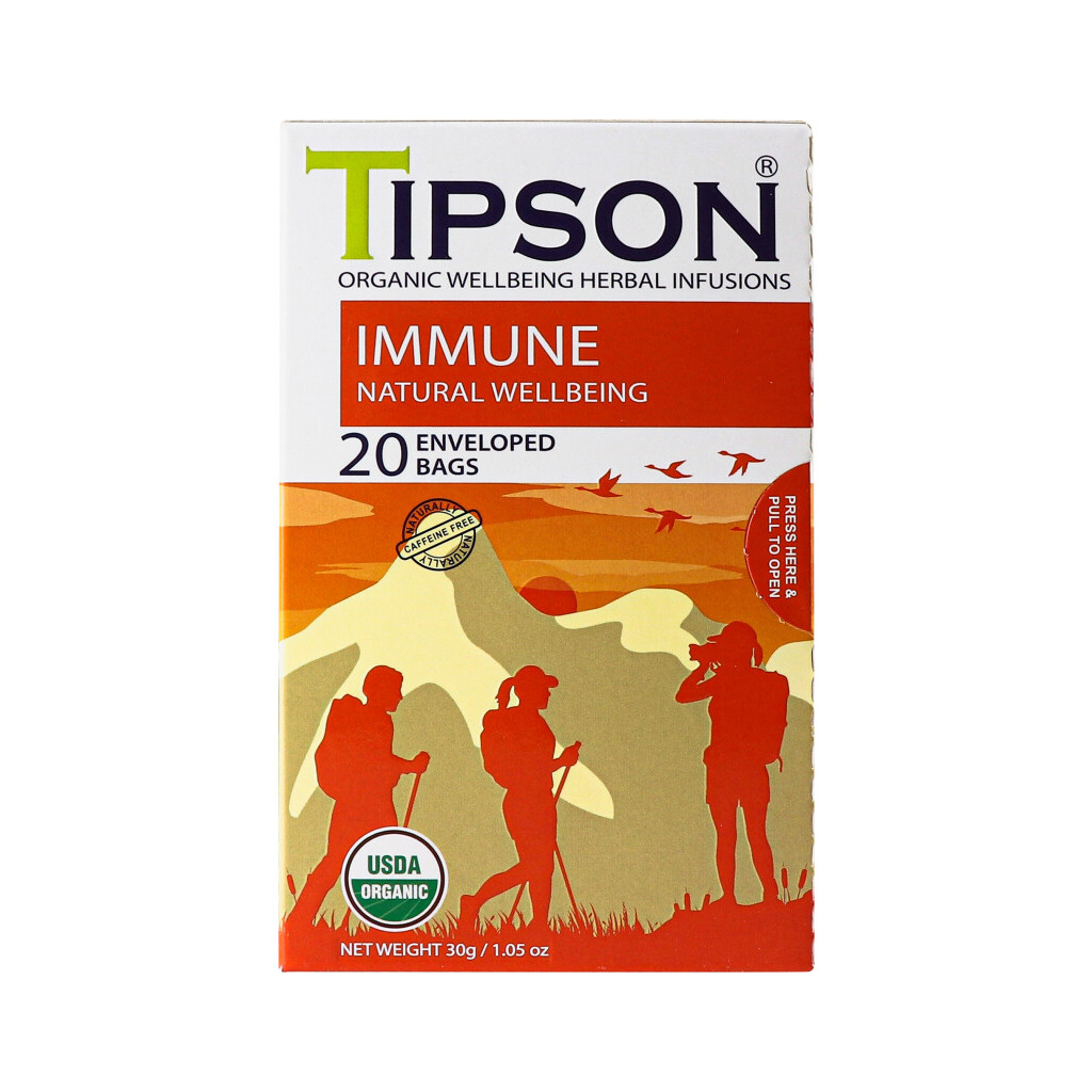 Суміш трав'яна Tipson Immune, 20*1,5г/уп (4792252940925)