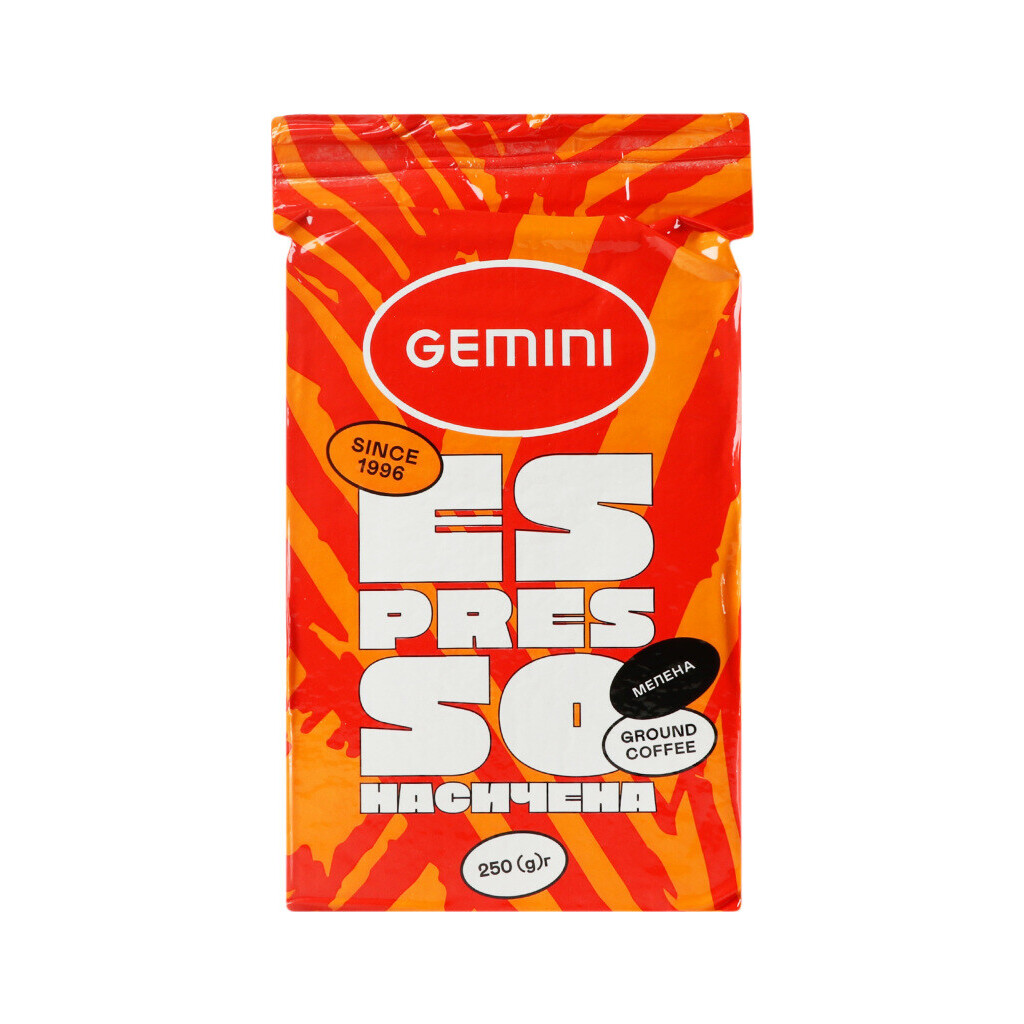 Кава мелена Gemini Espresso, 250г (4820156430058)