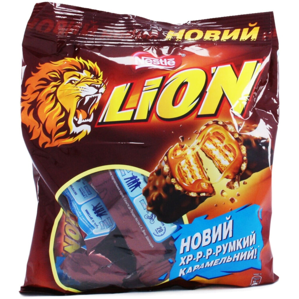 Конфеты Nestle Lion, 182г (4823000918917)