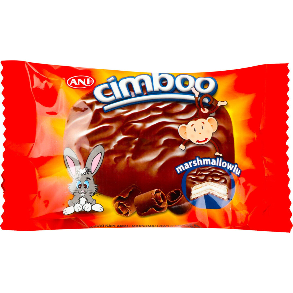 Печенье Ani Cimboo с маршмеллоу в какао глазури, 35г (8691720006315)