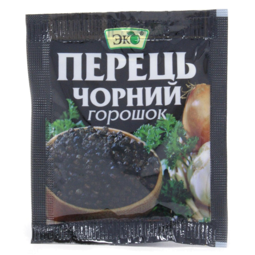 Перец Эко черный горошек, 10г (4820001170382)